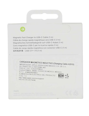 Cargador Wireless Apple USB tipo C