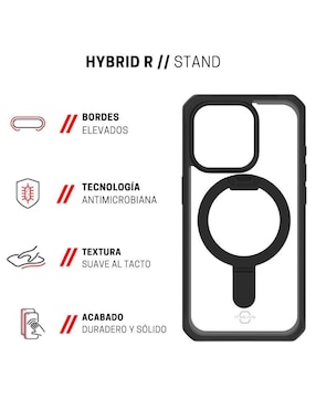 Funda para iPhone Hybrid R Stand