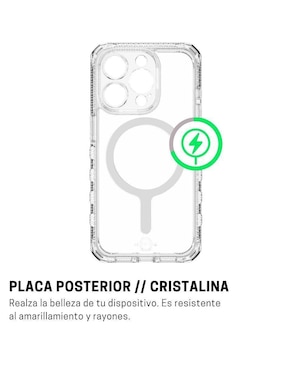 Funda para iPhone Supreme R Clear