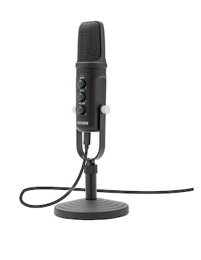 Micrófono profesional alámbrico Yeyian agile nl, negro ysa-uchq-01