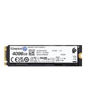 Unidad SSD Kingston Capacidad 4 TB