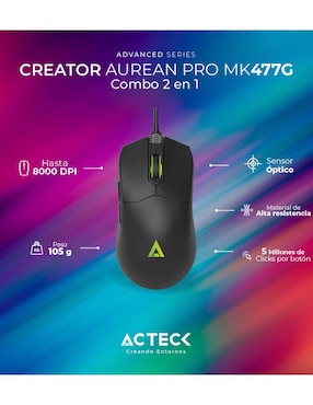 Mouse y teclado Acteck ac-936750