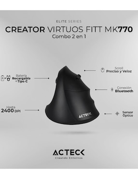 Mouse y teclado Acteck ac-936248