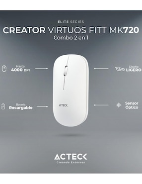 Mouse y teclado Acteck ac-936262