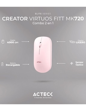Mouse y teclado Acteck ac-936279