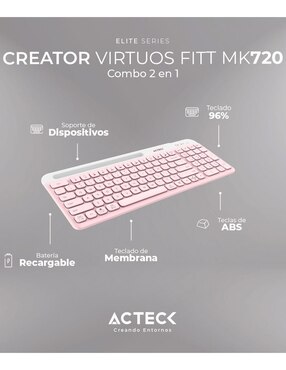 Mouse y teclado Acteck ac-936279