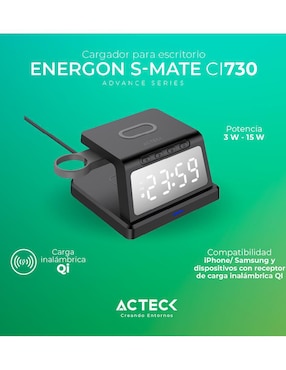 Cargador pared Acteck USB