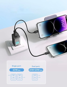 Cargador pared Baseus USB tipo C