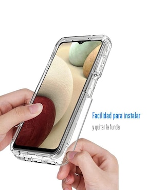 Funda para Galaxy A12 de plástico