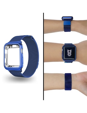 Correa para smartwatch Mamá Pulpo Silvery Blue
