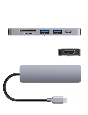 Hub Mr. Gadgets de 6 Contactos