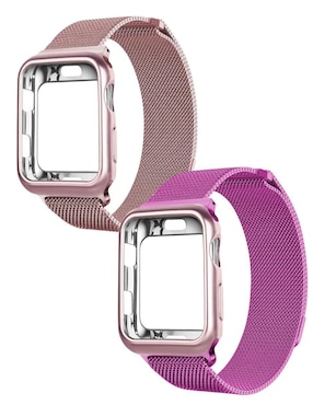 Set Correa Para Smartwatch Mamá Pulpo Pinky