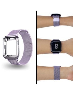 Correa para smartwatch Mamá Pulpo Flor de Lila