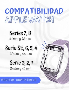 Correa para smartwatch Mamá Pulpo Flor de Lila