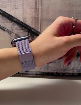 Correa para smartwatch Mamá Pulpo Flor de Lila