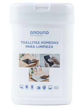 Toallas Limpiadoras Ground Electronics 50 Piezas