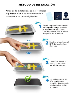 Mica Celular Teknet iPhone 15 Pro de cristal templado