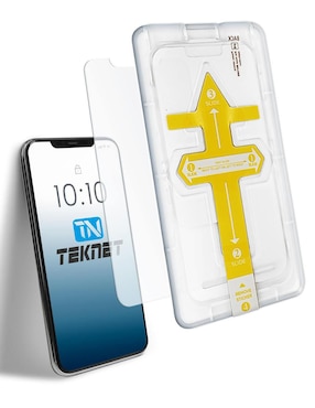 Mica Celular Teknet iPhone 15 Pro de cristal templado