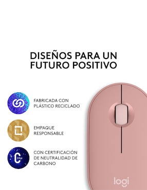 Mouse inalámbrico Logitech Pebble2 M350S 910-007048