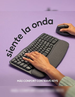 Teclado inalámbrico Logitech Wave Kers
