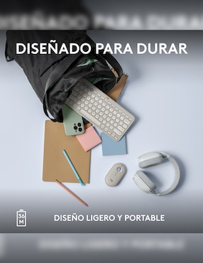 Teclado inalámbrico Logitech Pebble Keys2 K380S