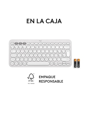 Teclado inalámbrico Logitech Pebble Keys2 K380S