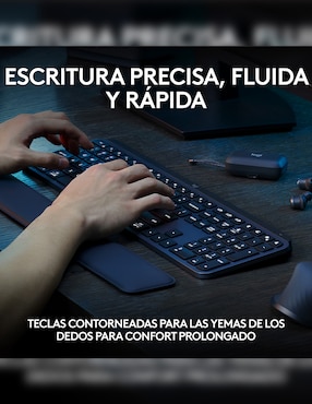 Teclado conexión inalámbrica Logitech MX Keys S