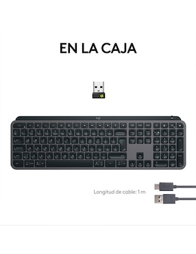 Teclado conexión inalámbrica Logitech MX Keys S