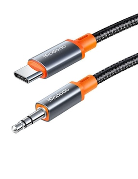 Cable USB C Mcdodo a tipo auxiliar 3.5 mm de 1.2 m