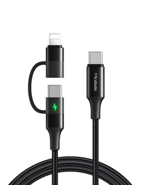 Cable Lightning Mcdodo A Tipo USB C De 1.2 M