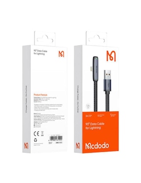 Cable lightning Mcdodo a tipo USB A de 1.8 m
