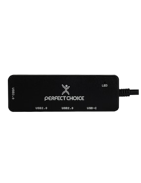 Hub Perfect Choice de 4 contactos
