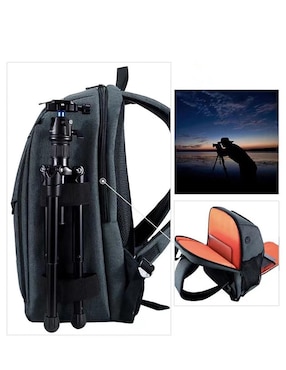 Mochila para cámara Tec4Home impermeable unisex