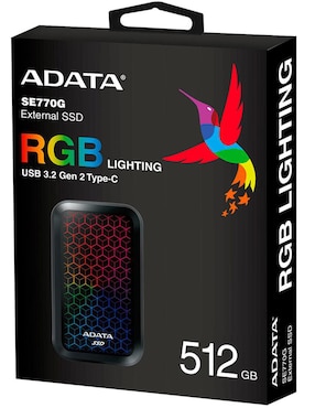 Unidad SSD Adata capacidad 512 GB
