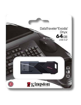 USB para almacenar 64 GB Kingston
