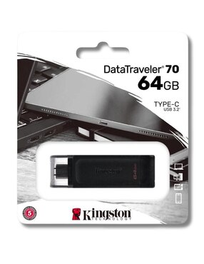 USB para almacenar 64 GB Kingston