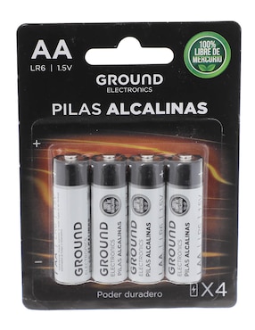 Batería AA Alcalino Ground 1.5 V