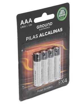 Batería AAA Alcalino Ground 1.5 V