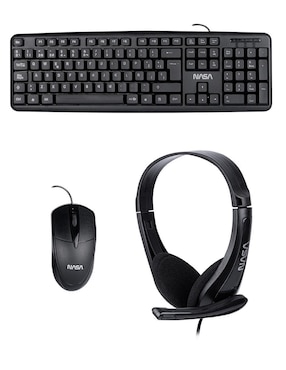 Mouse Y Teclado Techzone Gaming NASA