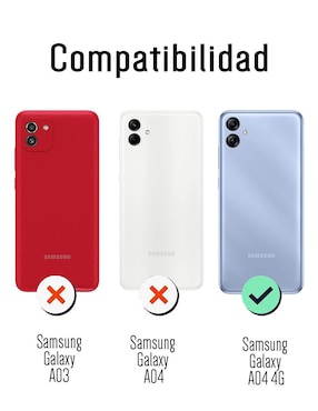 Funda para Galaxy A04 de plástico