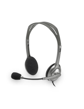 Audífonos de diadema Logitech H111 981-000612 alámbricos