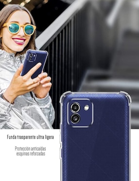 Funda para Galaxy A03 de plástico