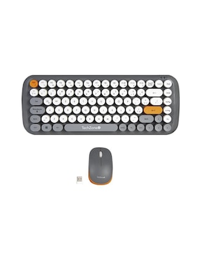 Mouse Y Teclado Techzone Typewritter