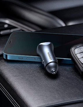 Cargador auto Ugreen USB tipo A + USB tipo C