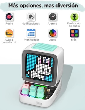 Bocina portátil Divoom DitooPro bluetooth