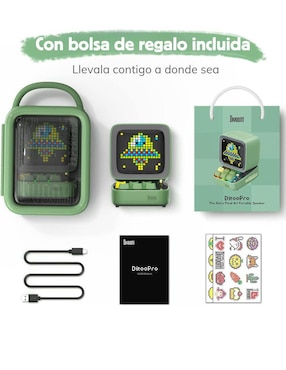 Bocina portátil Divoom DitooPro bluetooth