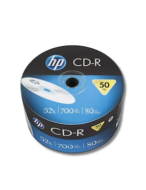 CD-R HP de 50 piezas