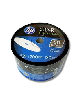 CD-R HP de 50 piezas