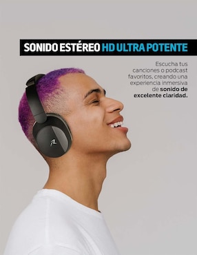 Audífonos Over-Ear Redlemon Bt5.3 alámbricos e inalámbricos con cancelación de ruido