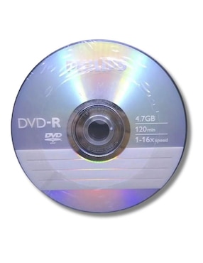DVD-R Philips de 50 piezas